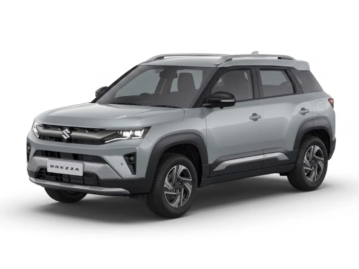 Maruti Brezza Splendid Silver
